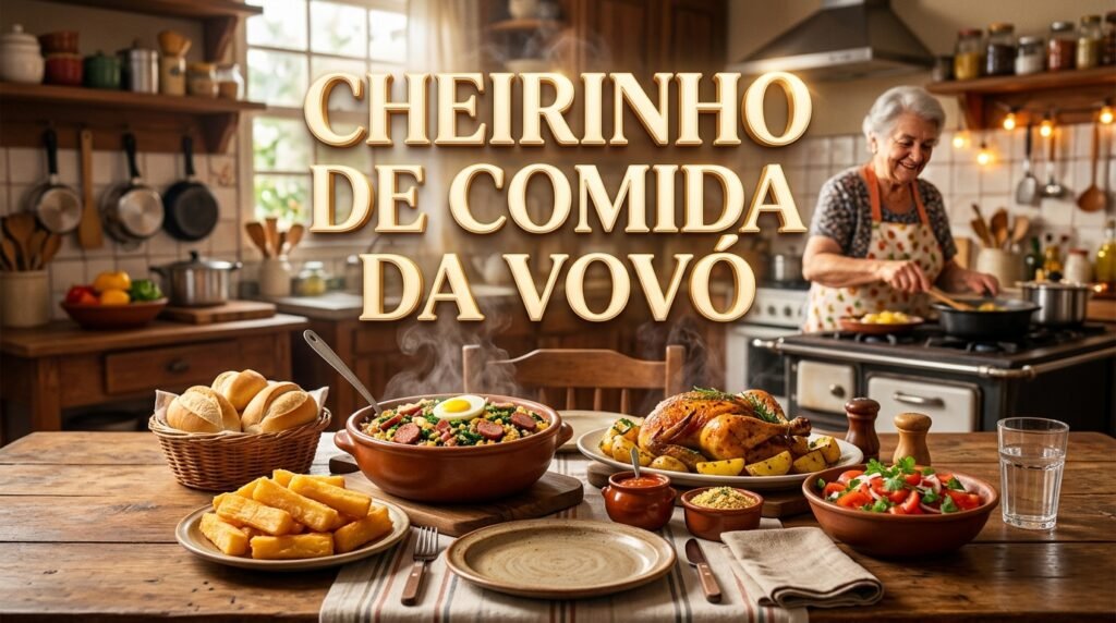 Imagem sobre grupo de cheirinho de comida da vovó para grupo de receitas
