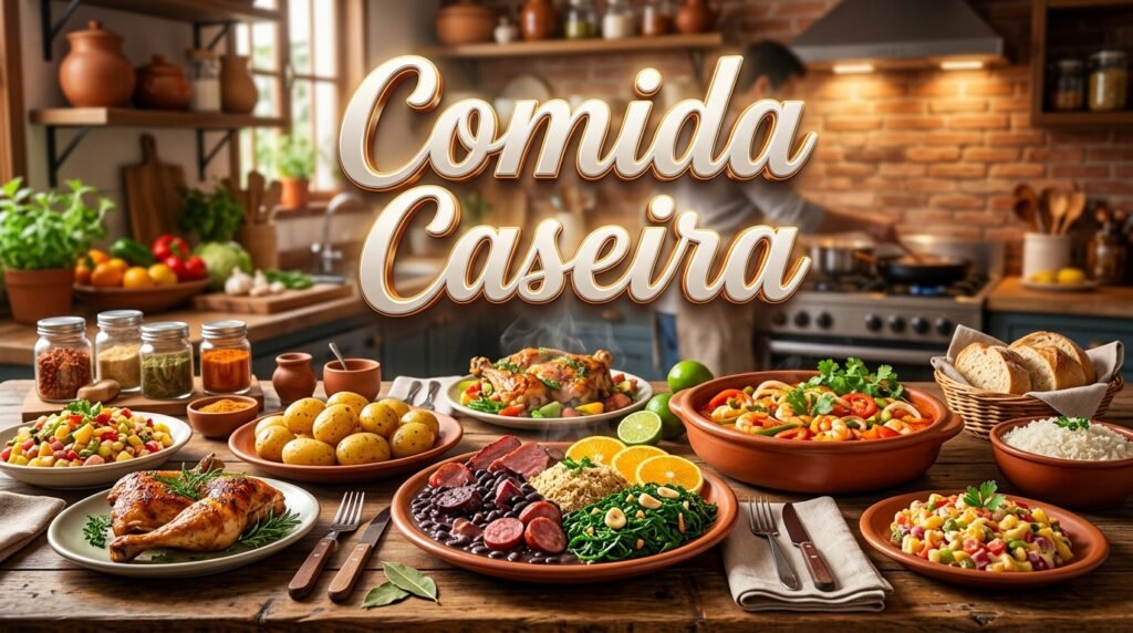 Imagem sobre grupo de comida caseira para grupo de receitas