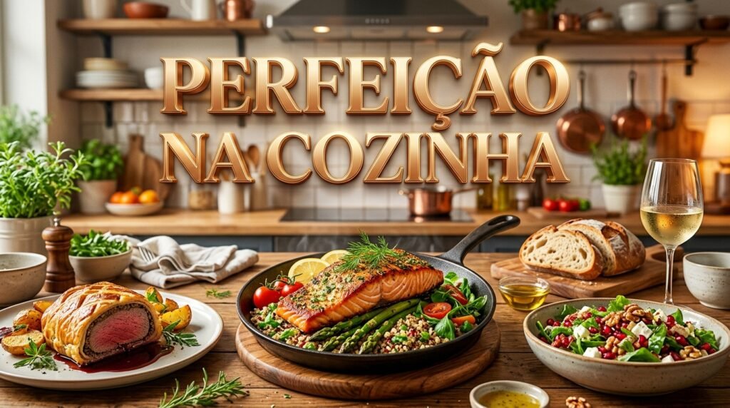 Imagem sobre grupo de perfeição na cozinha para grupo de receitas