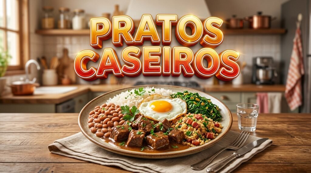 Imagem sobre grupo de pratos caseiros para grupo de receitas