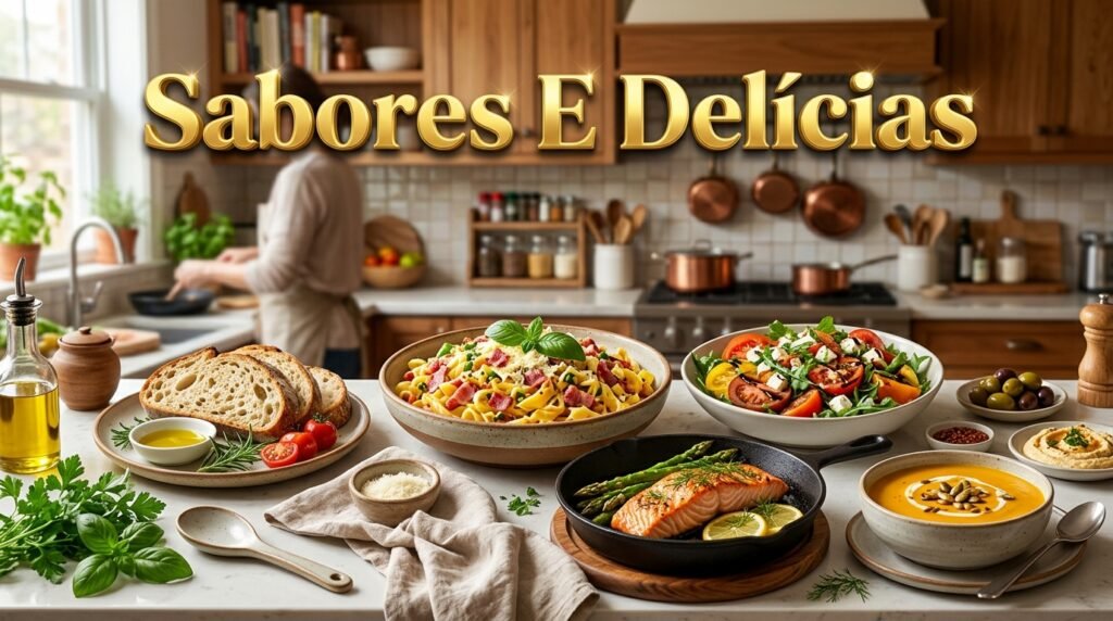 Imagem sobre grupo de sabores e delícias para grupo de receitas