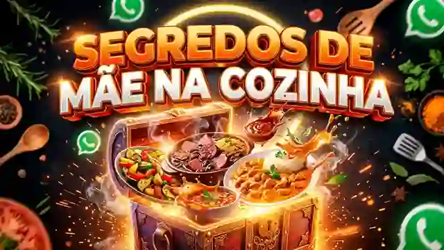 Imagem sobre grupo de segredos de mãe na cozinha para grupo de receitas